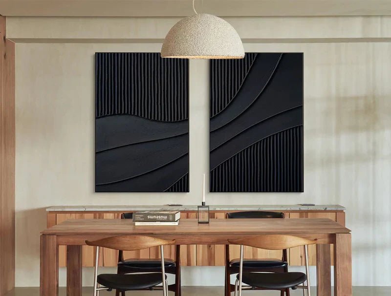 Abstract Painting Set Of 2 RAB719 - royalbrushart