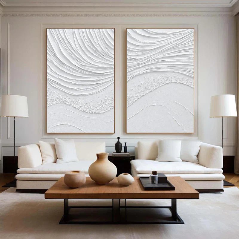 Abstract Painting Set Of 2 RAB708 - royalbrushart