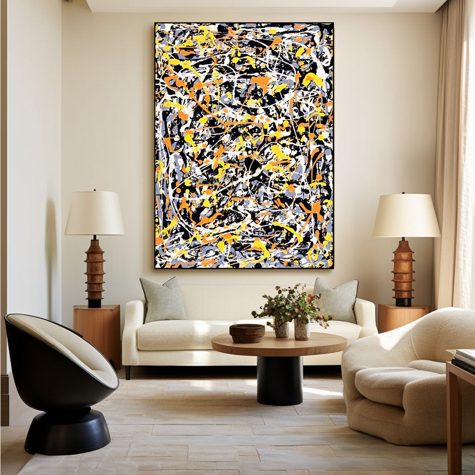 Jackson Pollock Painting #RAB864