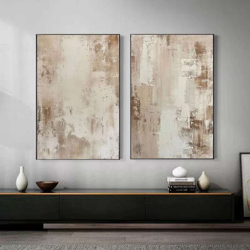 Abstract Painting Set Of 2 RAB639 - royalbrushart
