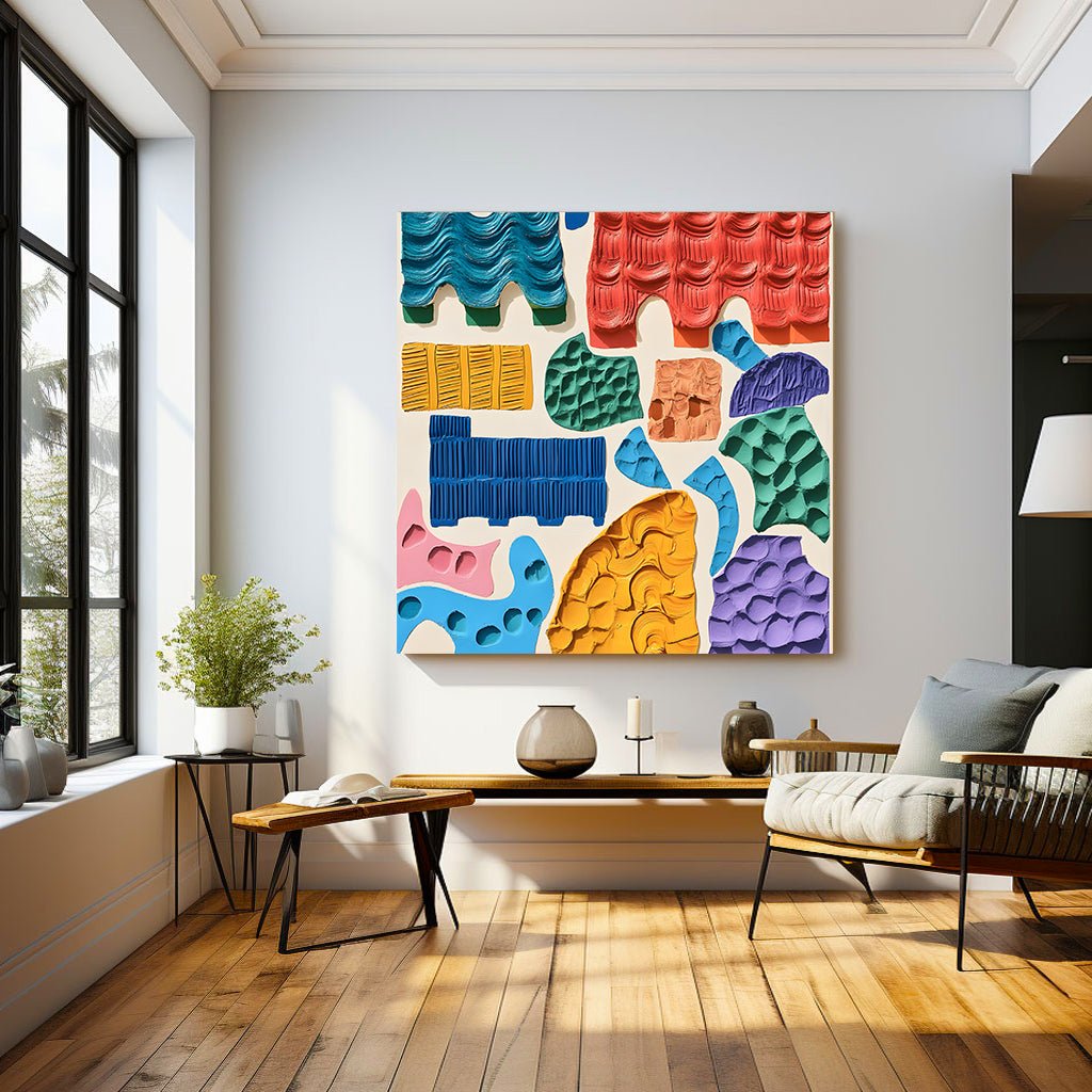 Colorful Wall Painting RAB570 - royalbrushart