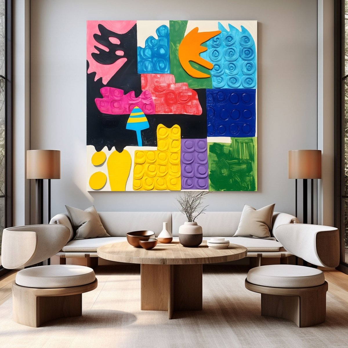 Colorful Painting RAB578 - royalbrushart