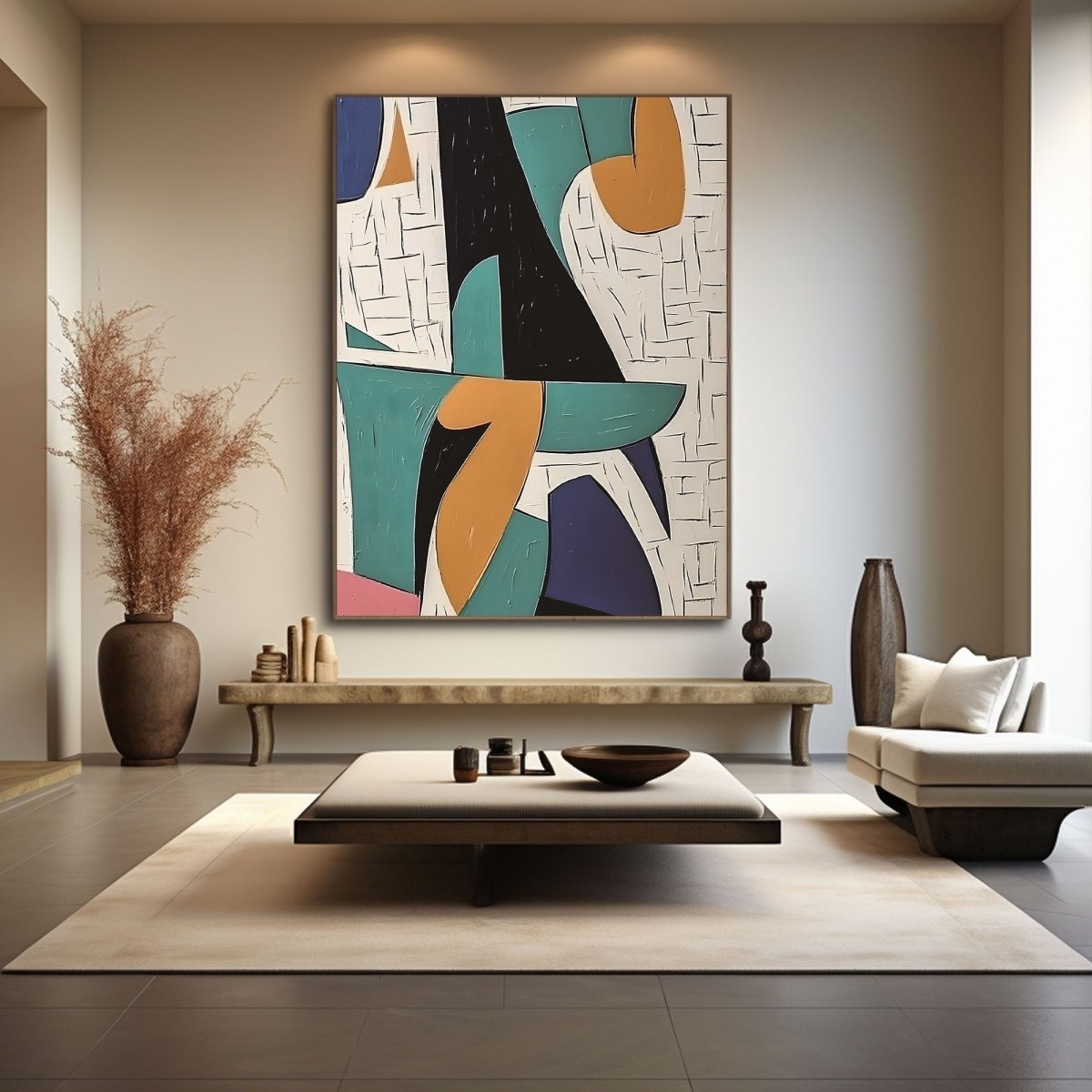 Wabi Sabi Wall Art RAB680 - royalbrushart