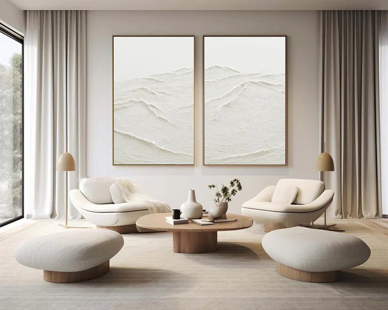 Abstract Painting Set Of 2 RAB718 - royalbrushart