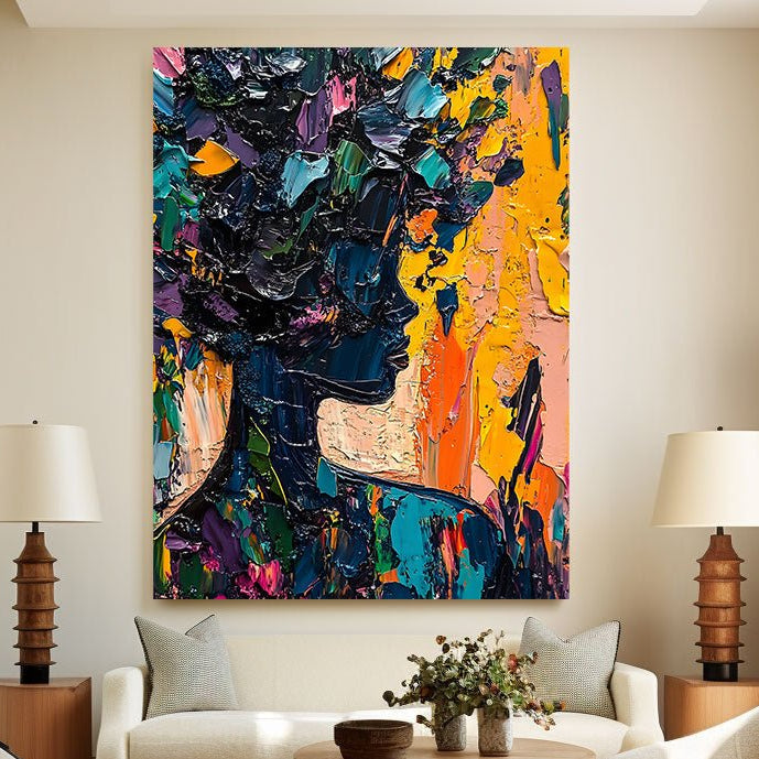 Colorful Wall Painting RAB532 - royalbrushart