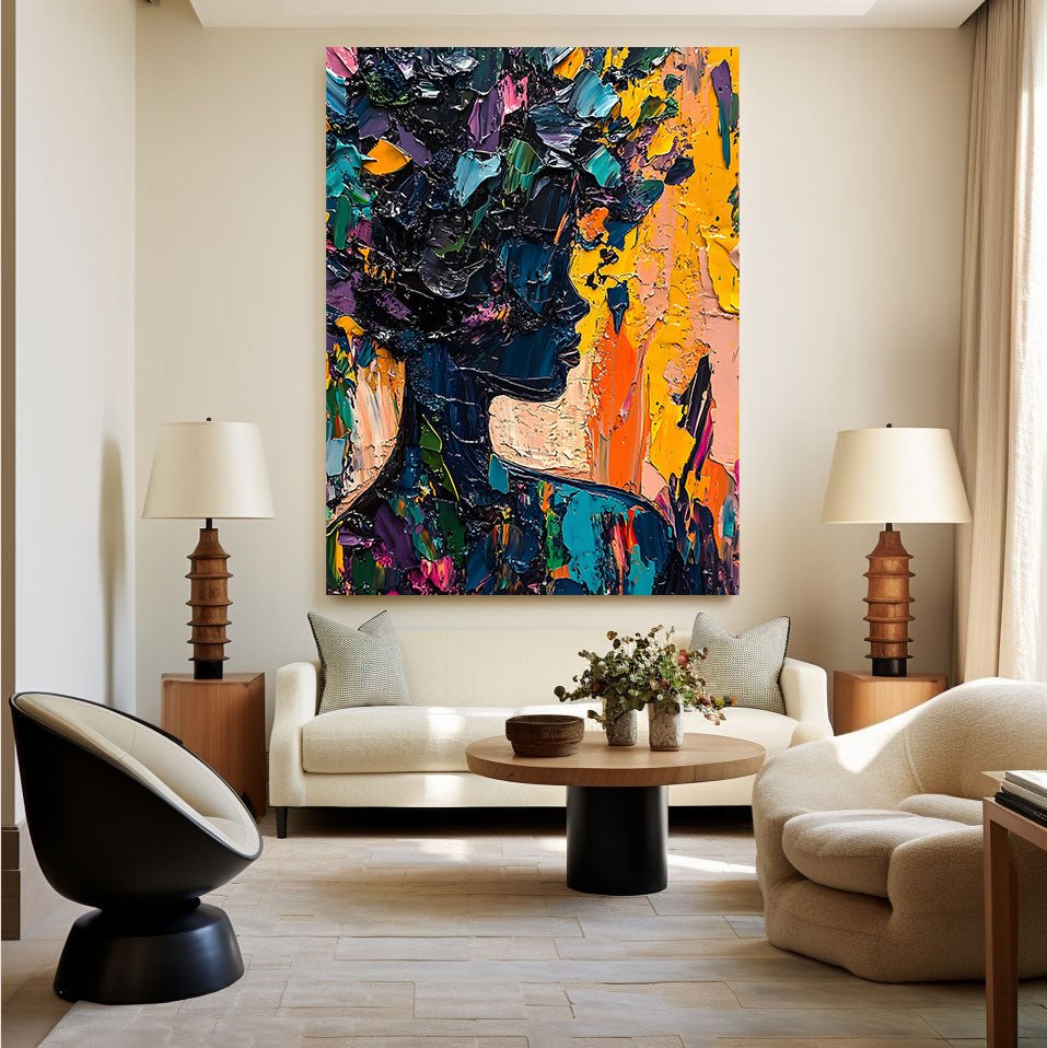 Colorful Wall Painting RAB532 - royalbrushart