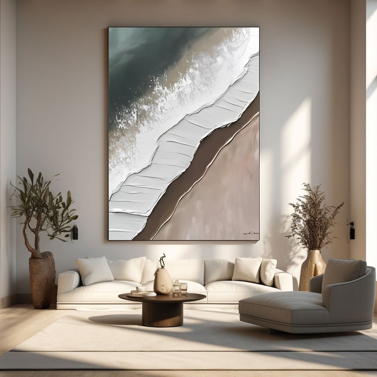 plaster art Texture Painting RAB362 - royalbrushart