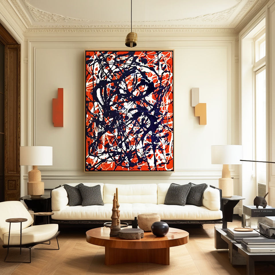 Jackson Pollock Painting #RAB878