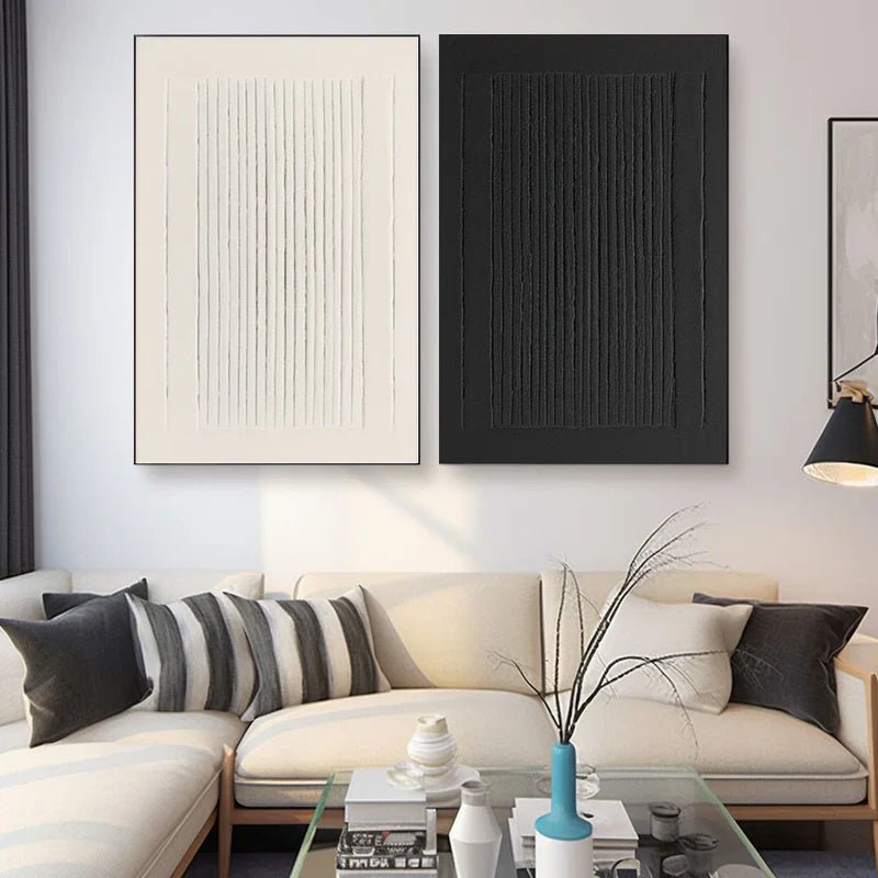 Abstract Painting Set Of 2 RAB717 - royalbrushart
