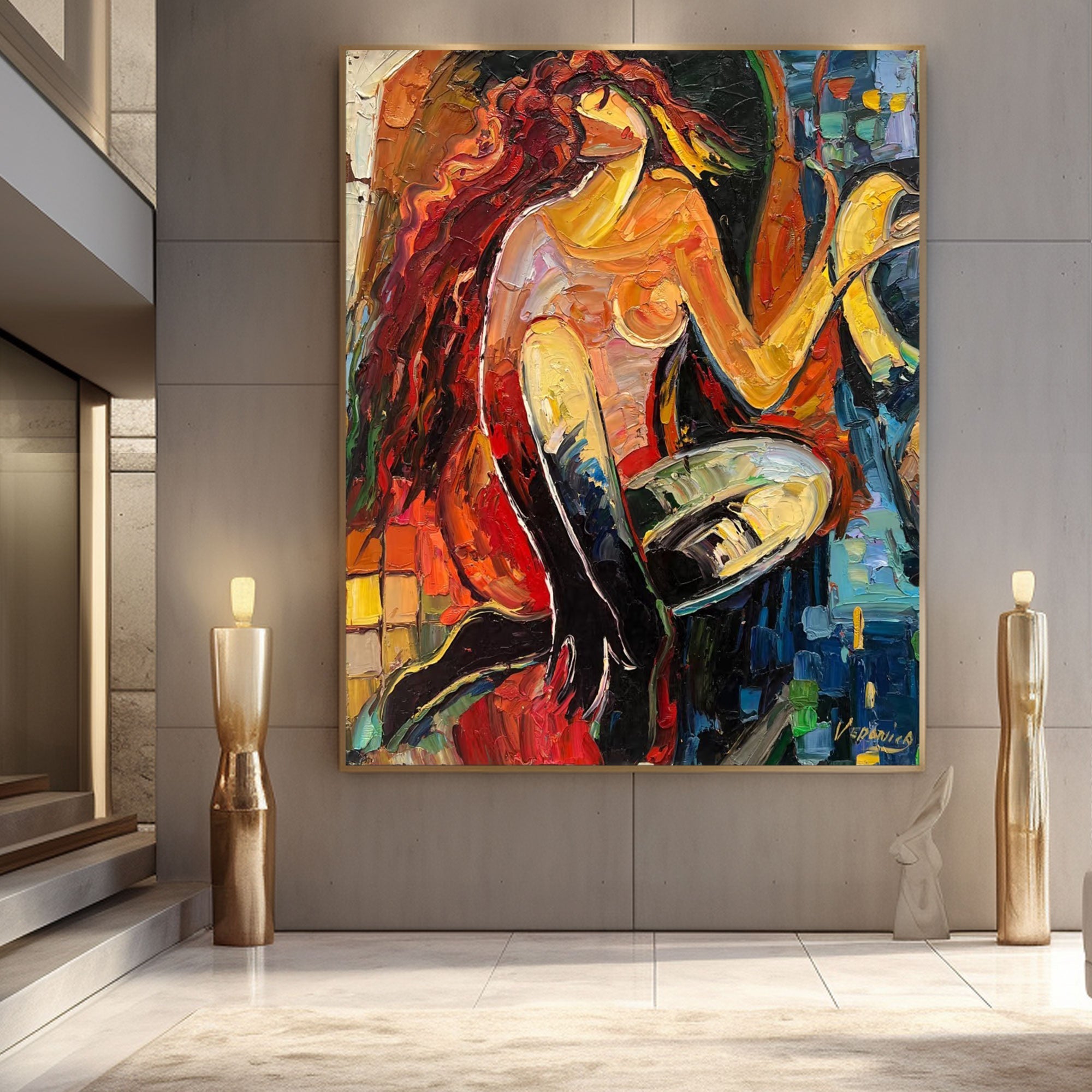 Abstract Painting #BV421