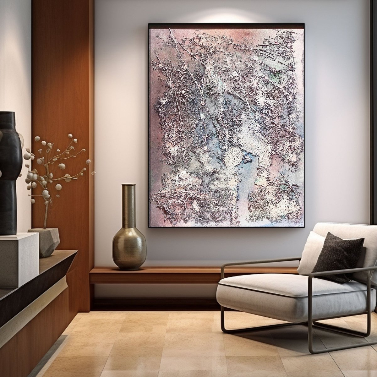 Plaster Art Texture Painting HBV305 - royalbrushart