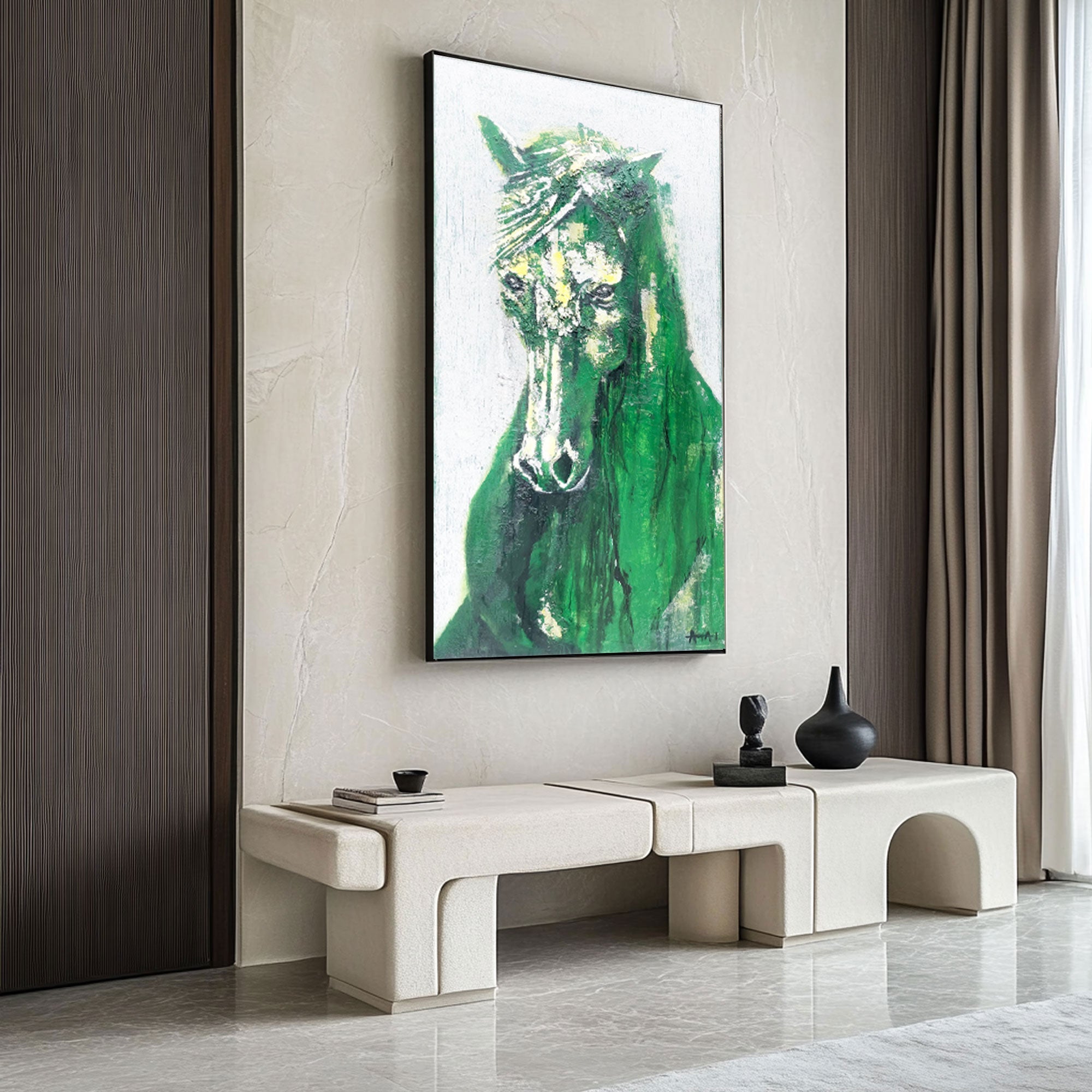 Contemporary Horse Art #RAB534