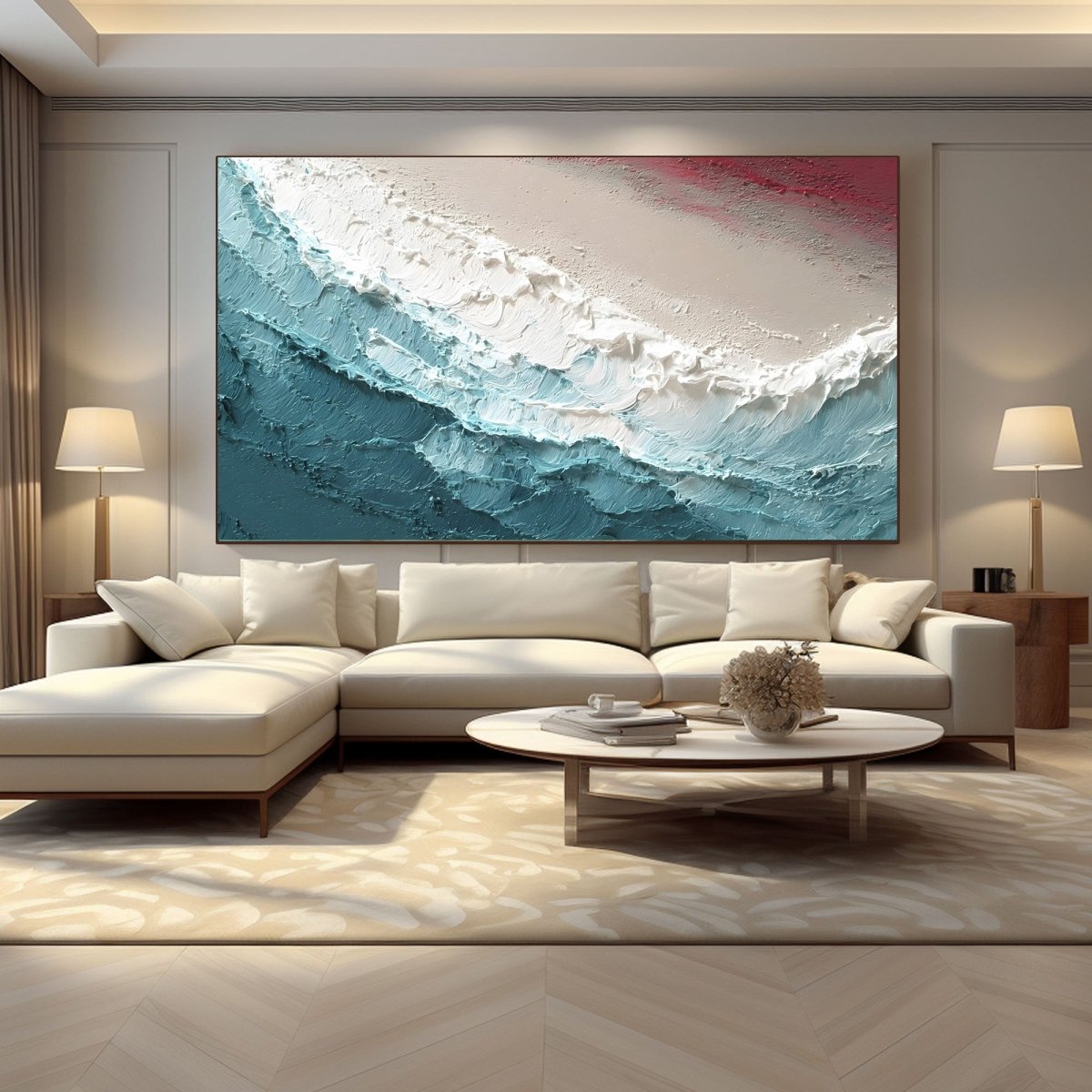 Plaster Art Texture Painting RAB442 - royalbrushart