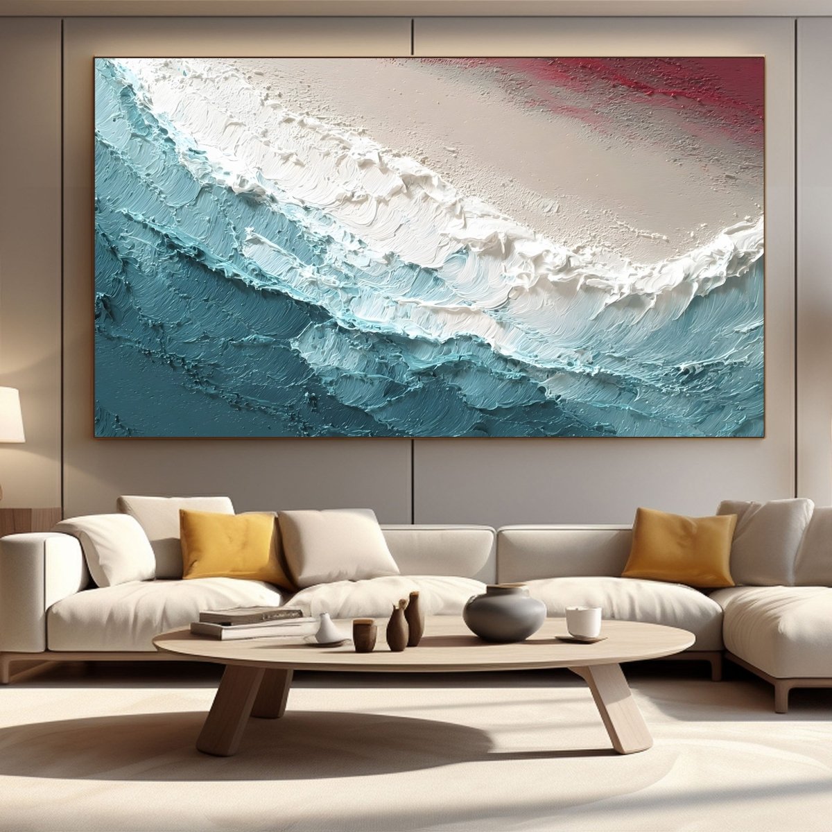 Plaster Art Texture Painting RAB442 - royalbrushart