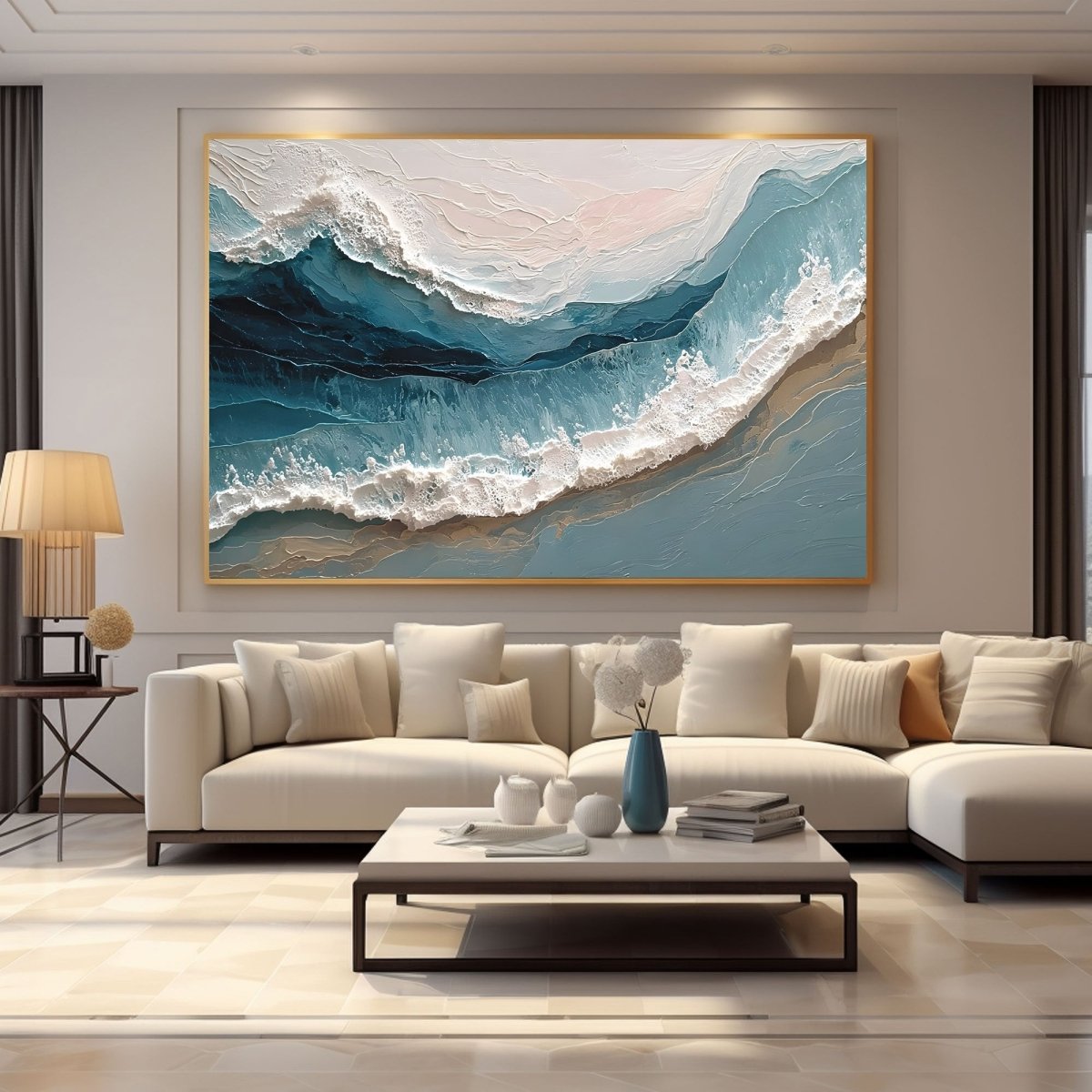 plaster art Texture Painting RAB444 - royalbrushart