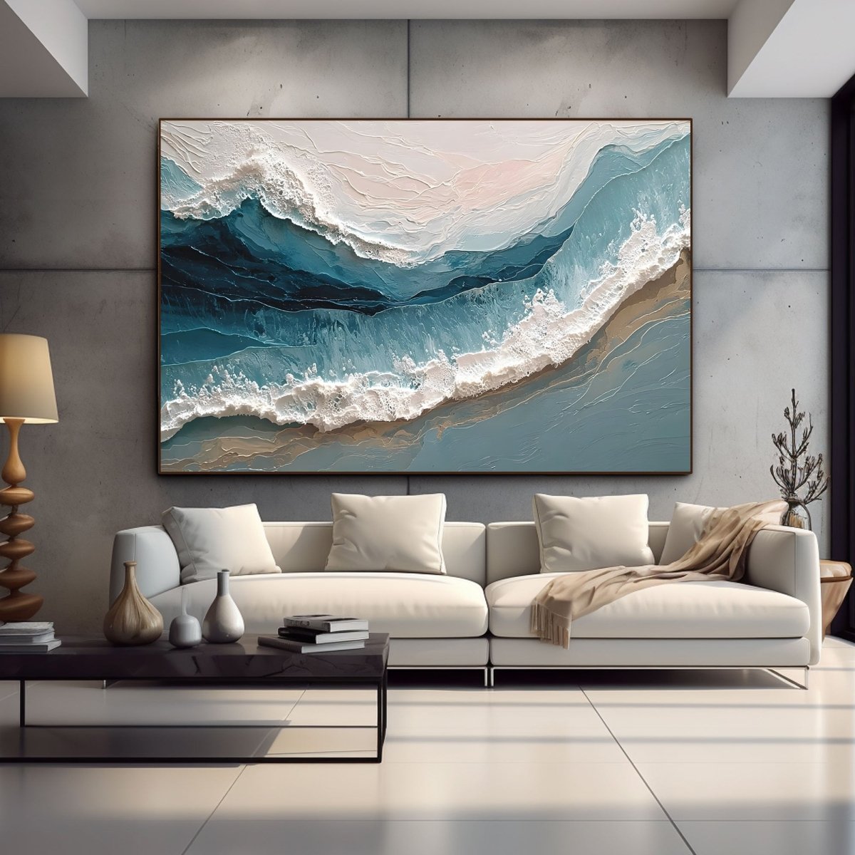 plaster art Texture Painting RAB444 - royalbrushart