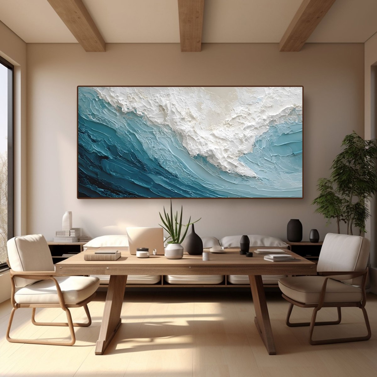 plaster art Texture Painting RAB445 - royalbrushart