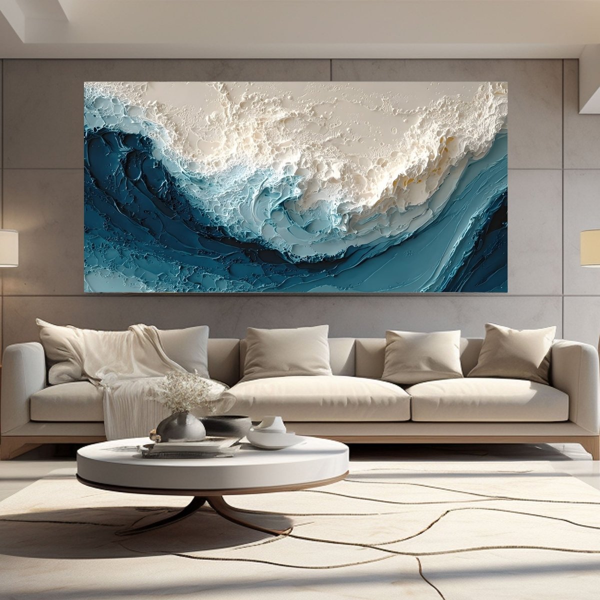 Plaster Art Texture Painting RAB447 - royalbrushart