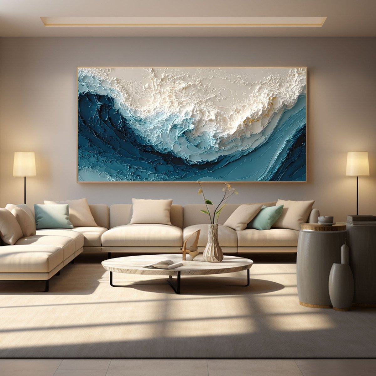 Plaster Art Texture Painting RAB447 - royalbrushart