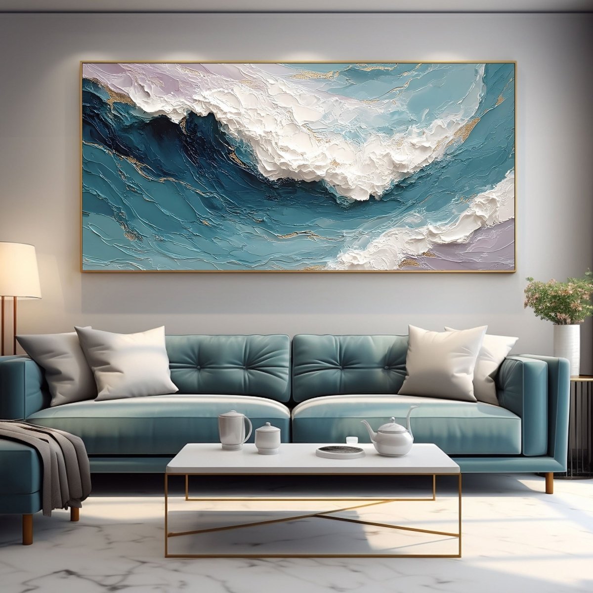 plaster art Texture Painting RAB448 - royalbrushart