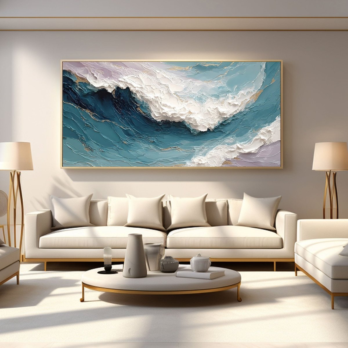 plaster art Texture Painting RAB448 - royalbrushart