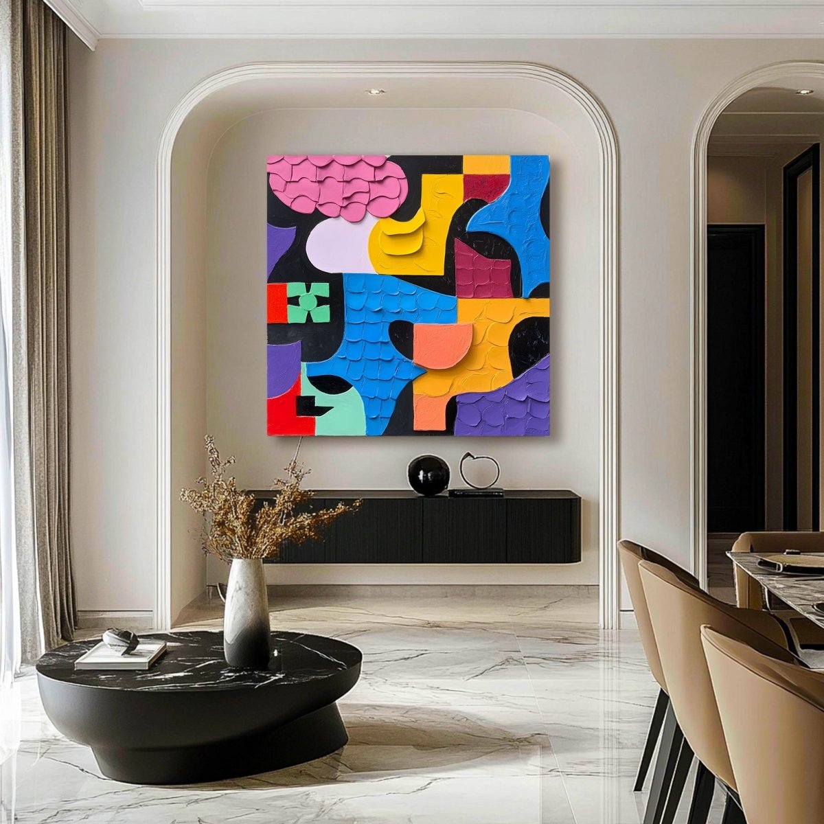 Colorful Painting RAB580 - royalbrushart