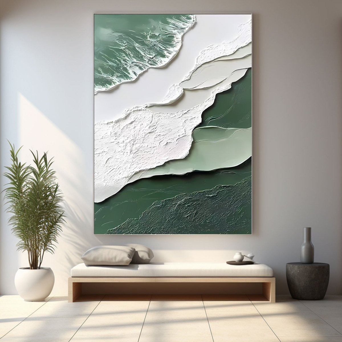 plaster art Texture Painting RAB307 - royalbrushart