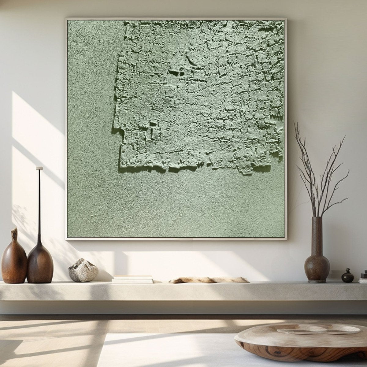 Plaster Art Texture Painting HBV190 - royalbrushart