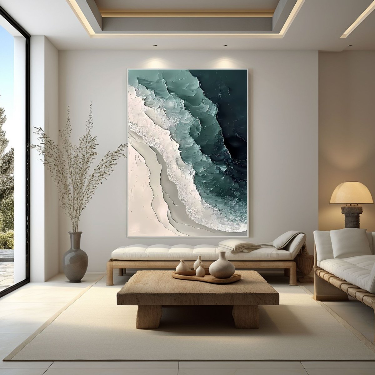 plaster art Texture Painting RAB364 - royalbrushart