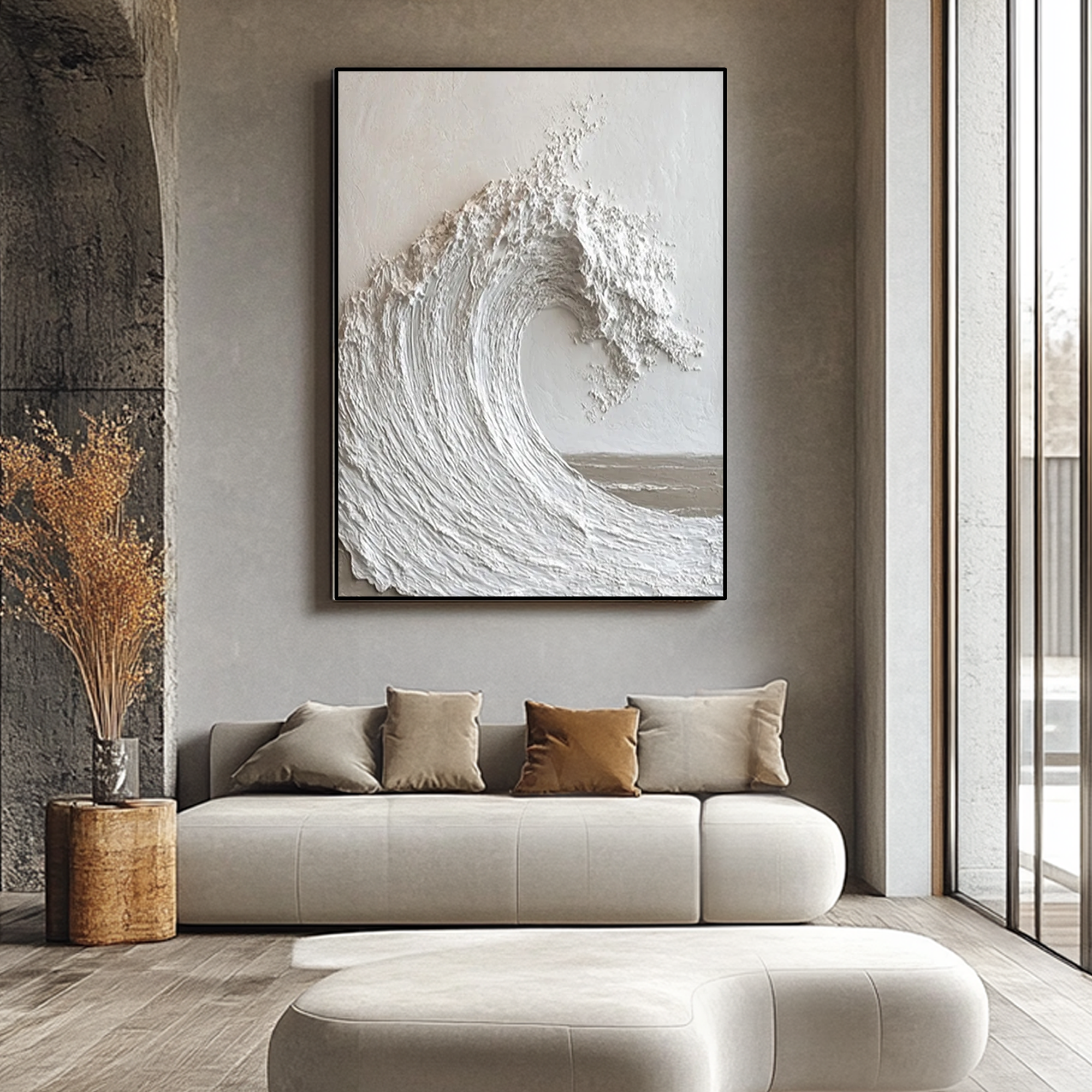 Plaster Art Texture Painting #RAB945