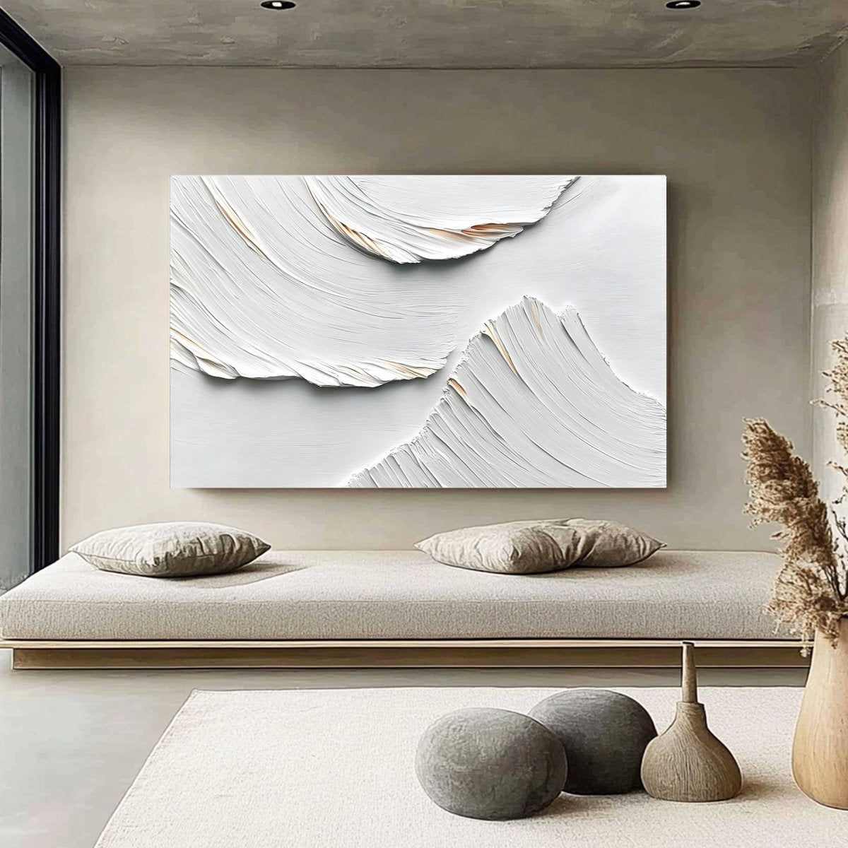 Contemporary Minimalist Art RAB586 - royalbrushart