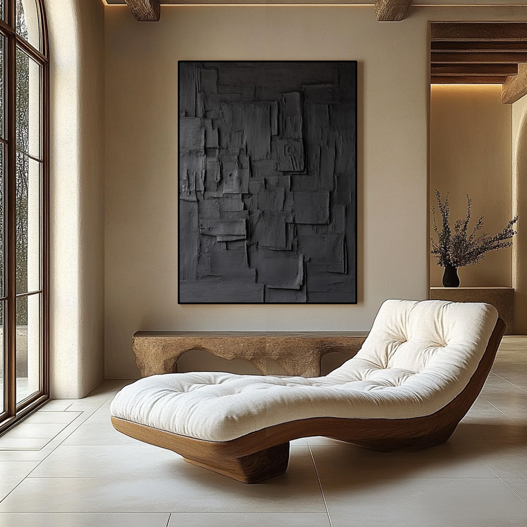 Plaster Art Texture Painting #RAB940