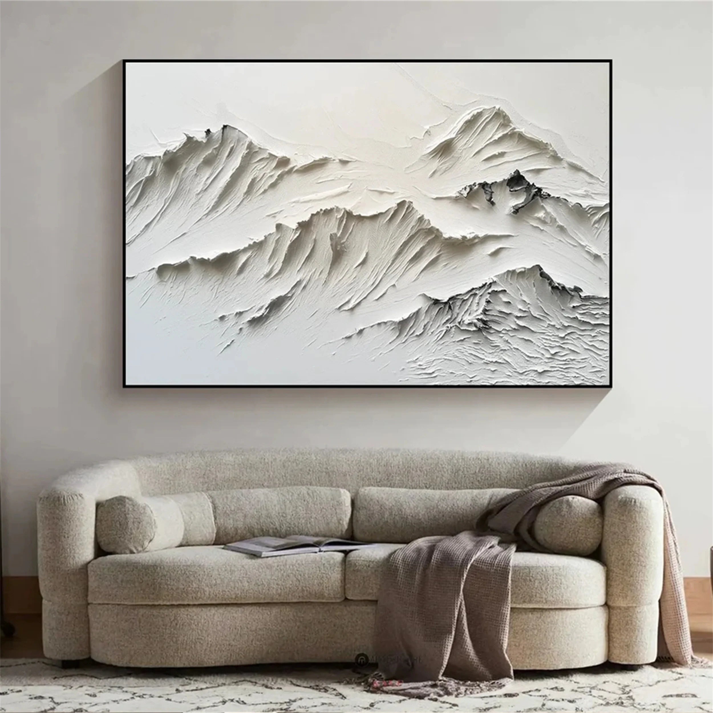 Plaster Art Texture Painting RAB020 - royalbrushart