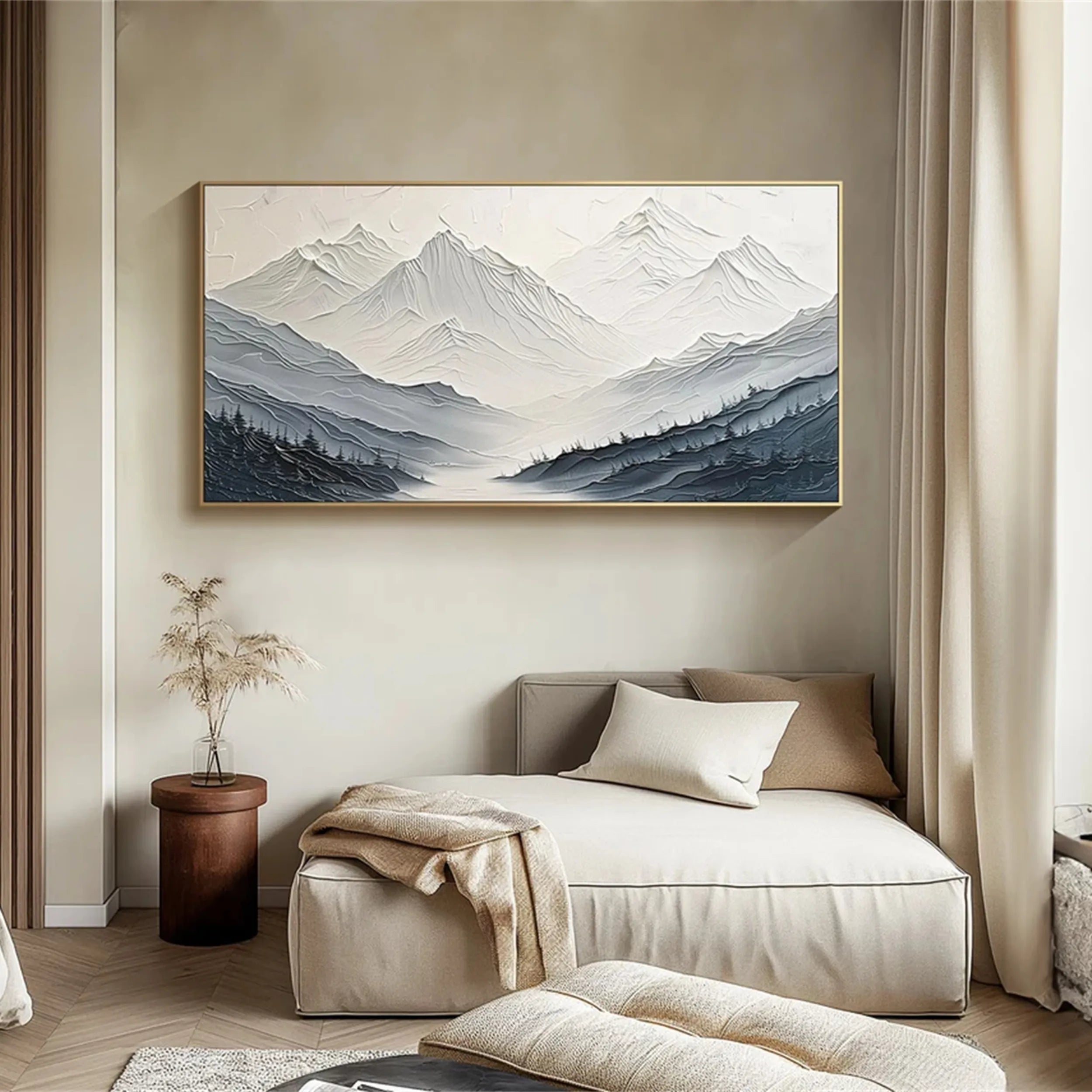 Plaster Art Texture Painting RAB007 - royalbrushart
