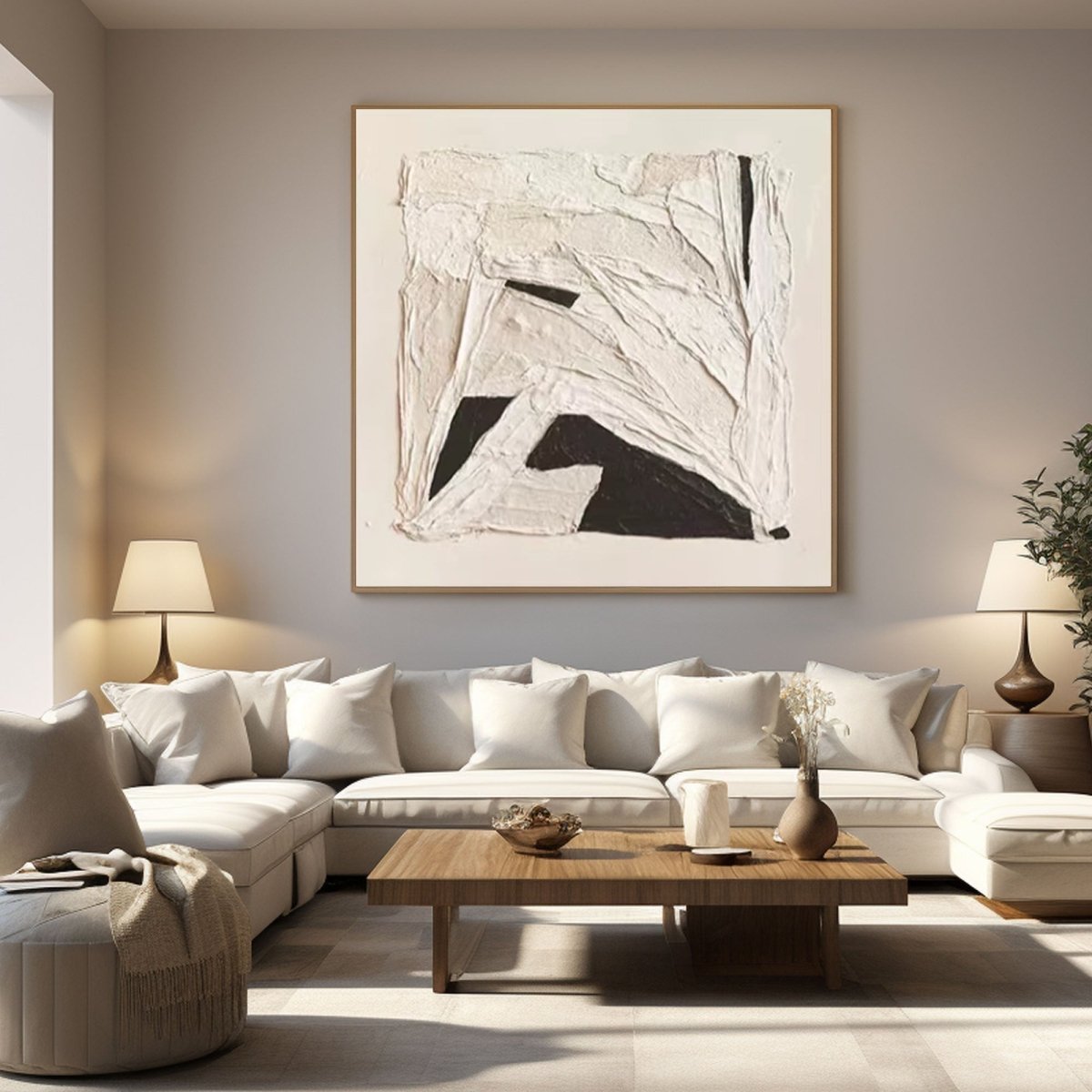 Contemporary Minimalist Art RAB376 - royalbrushart