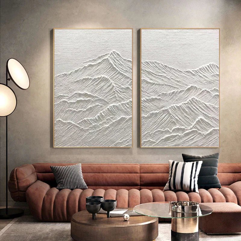 Abstract Painting Set Of 2 RAB707 - royalbrushart