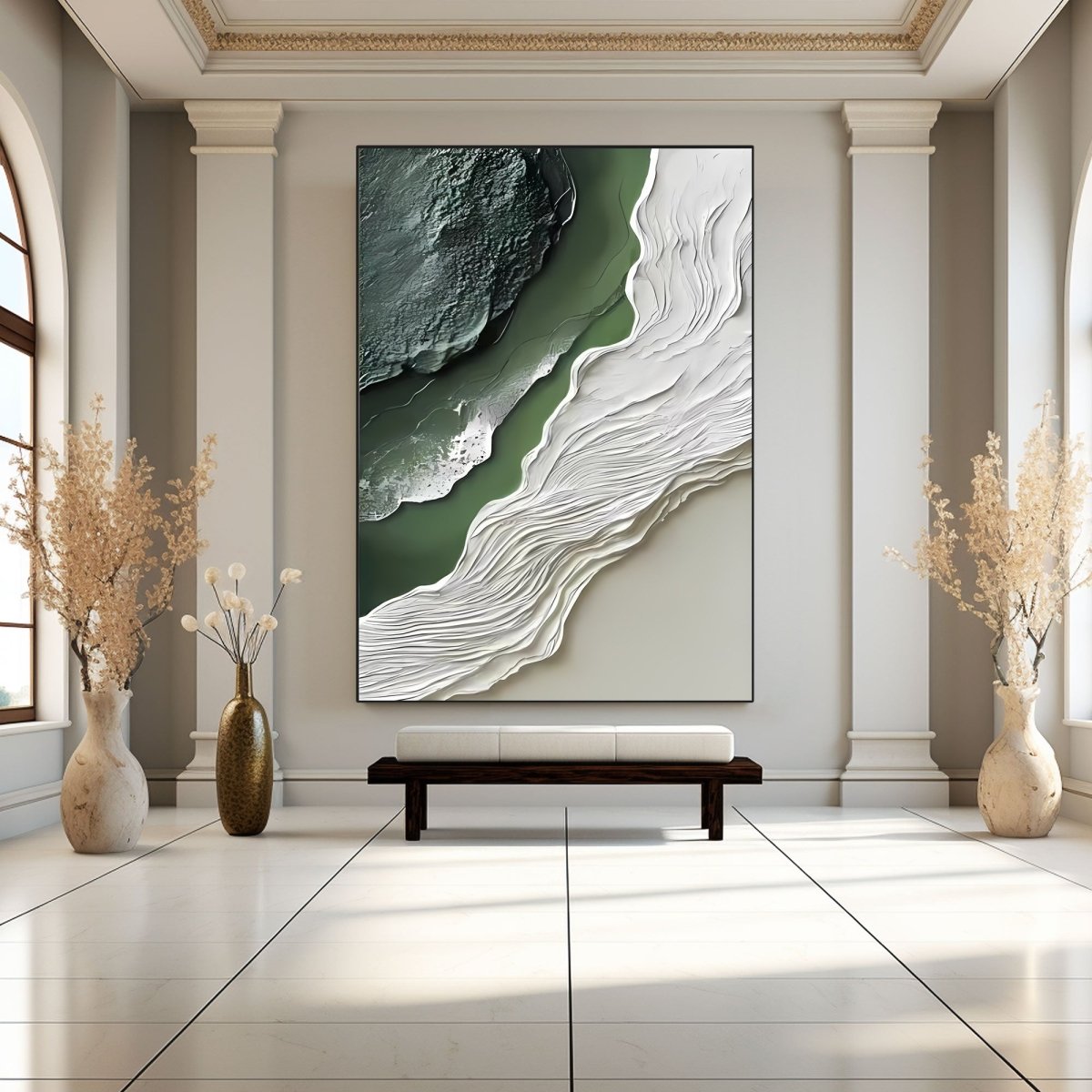 plaster art Texture Painting RAB361 - royalbrushart