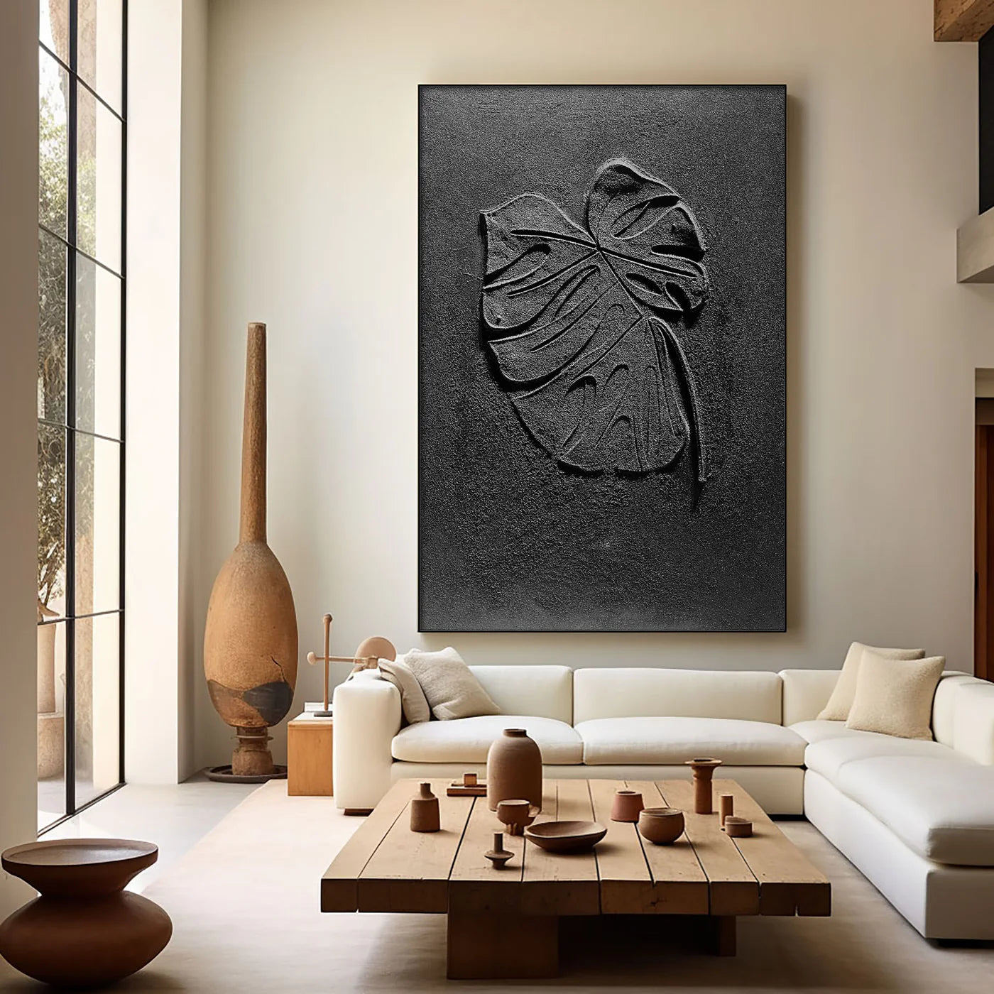 Plaster Art Texture Painting #HBV241