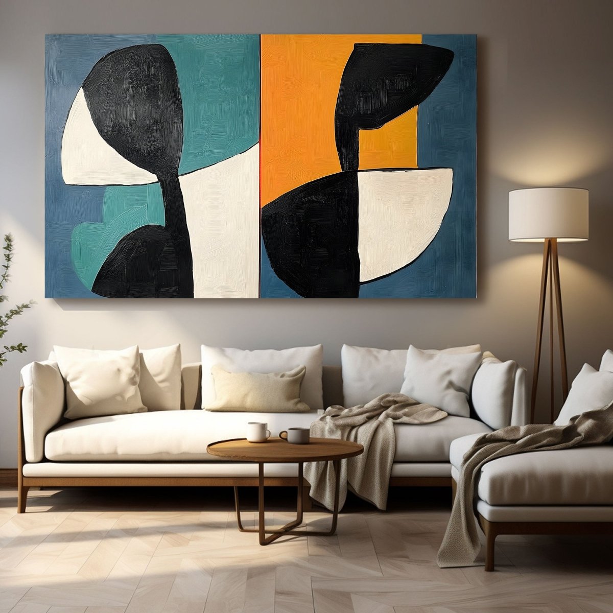 Wabi Sabi Wall Painting RAB600 - royalbrushart