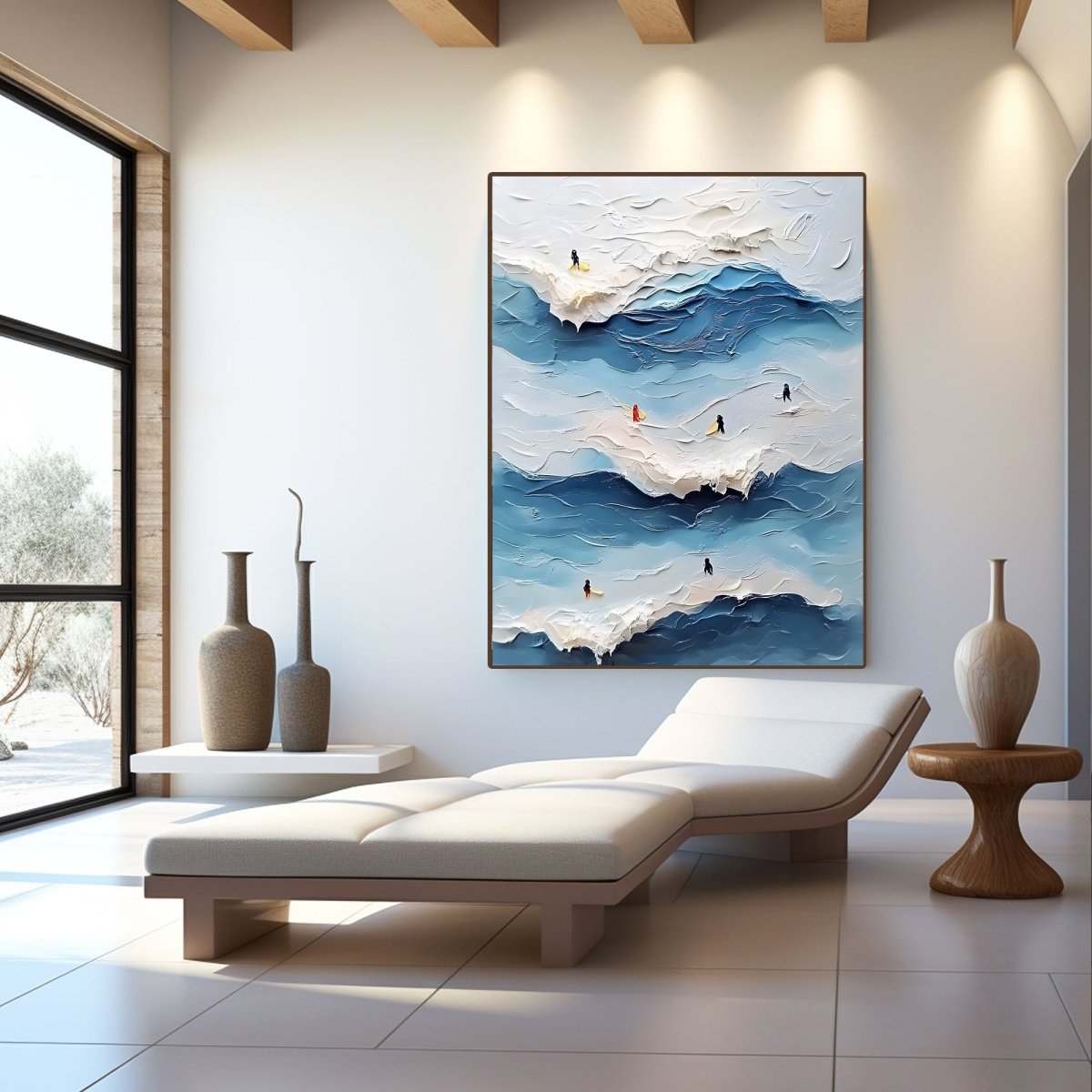 Plaster Art Texture Painting RAB664 - royalbrushart