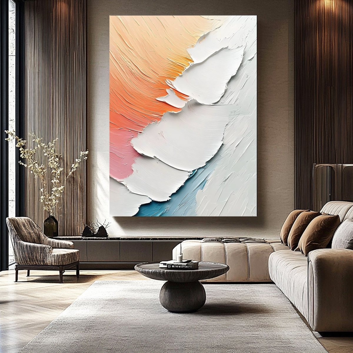 Plaster Art Texture Painting RAB517 - royalbrushart