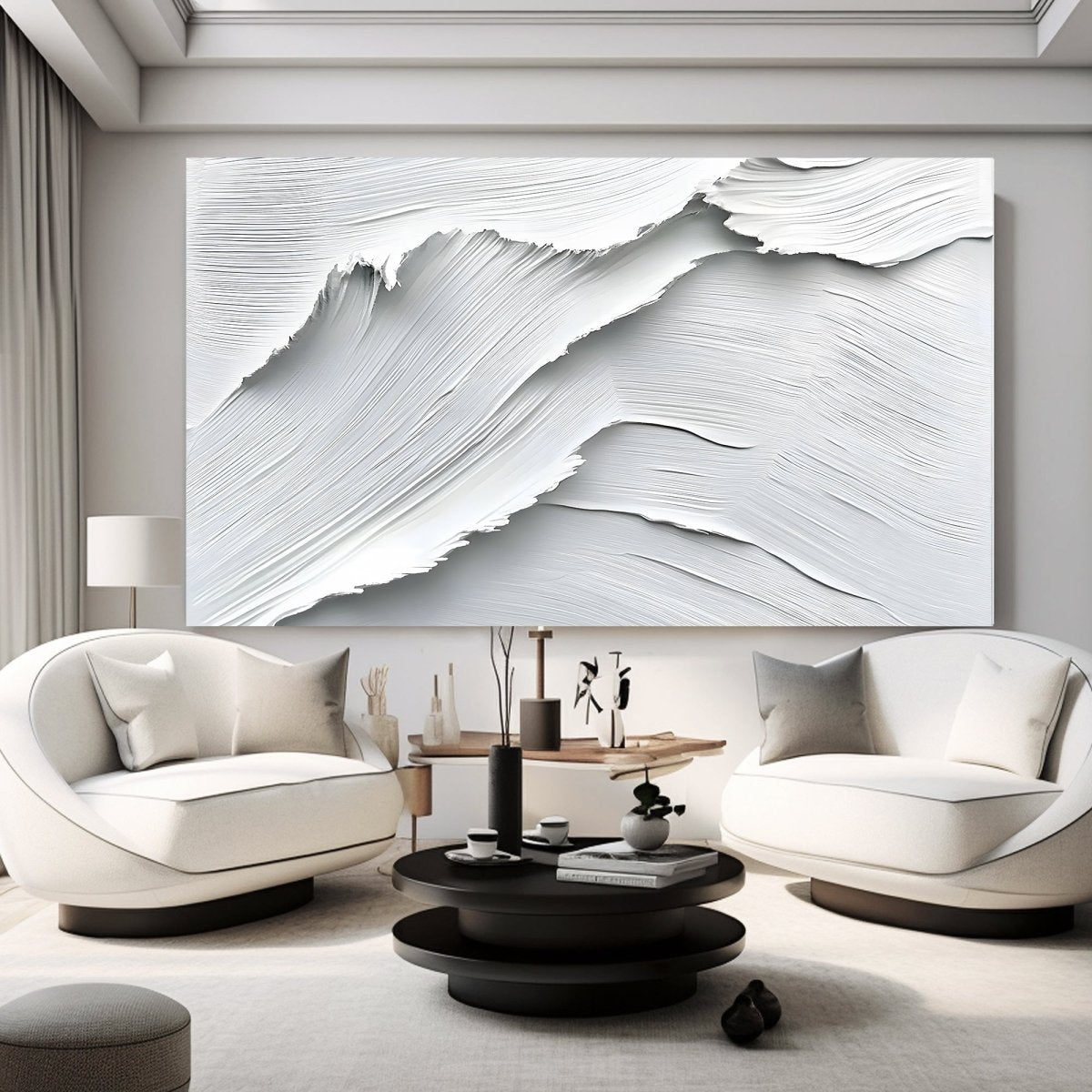 Contemporary Minimalist Art RAB584 - royalbrushart