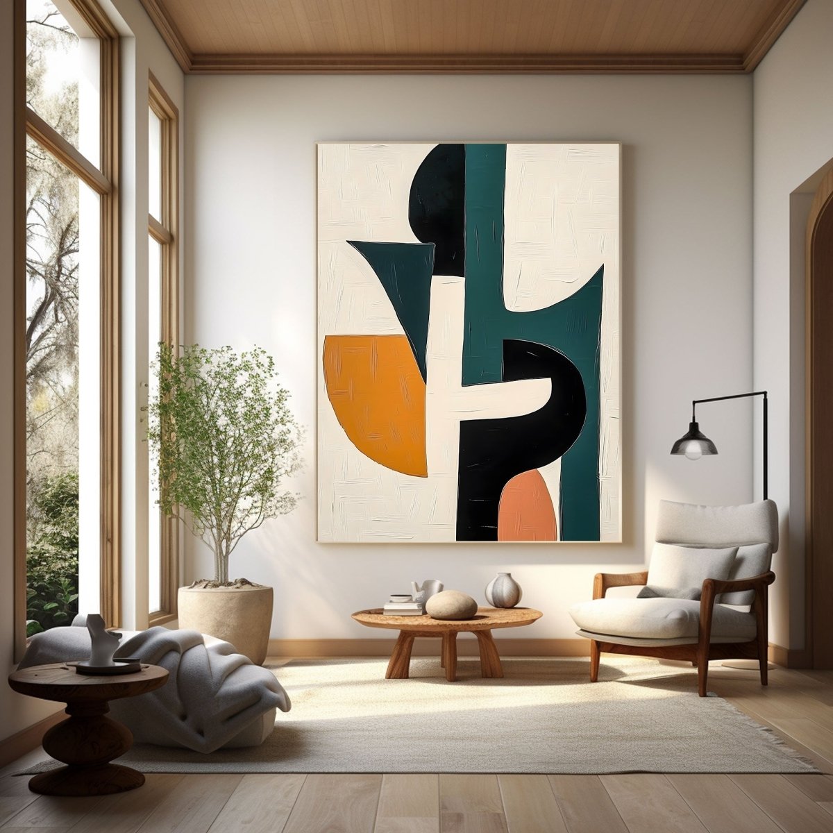 Wabi Sabi Wall Art RAB670 - royalbrushart