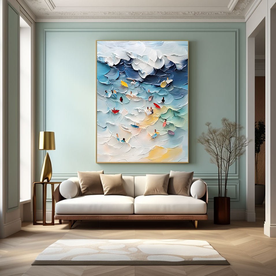 Plaster Art Texture Painting RAB656 - royalbrushart