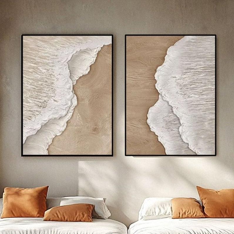 Abstract Painting Set Of 2 RAB653 - royalbrushart