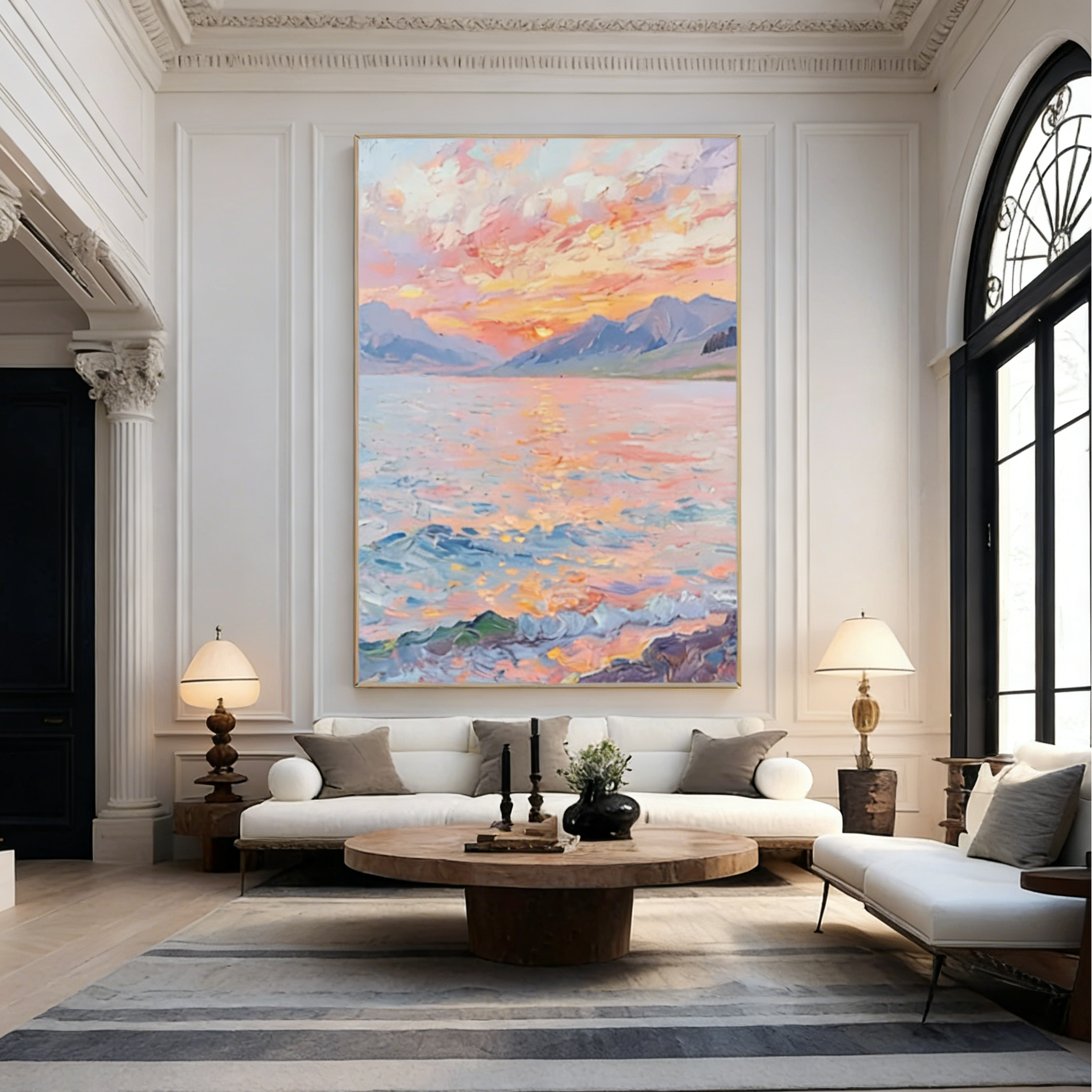 Peinture de paysage #RAB340
