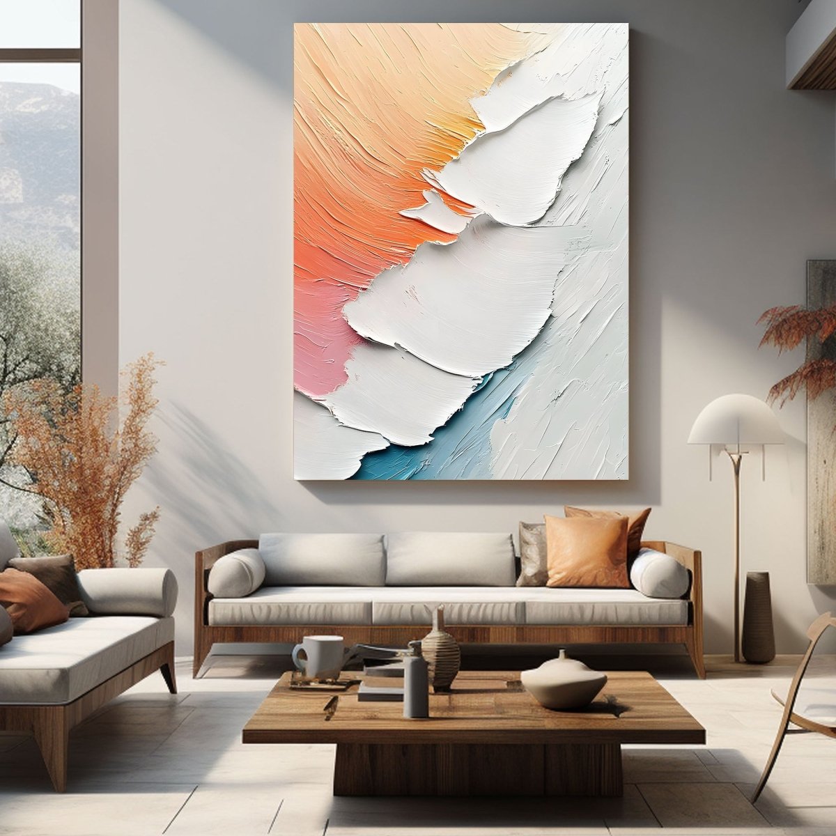 Plaster Art Texture Painting RAB517 - royalbrushart