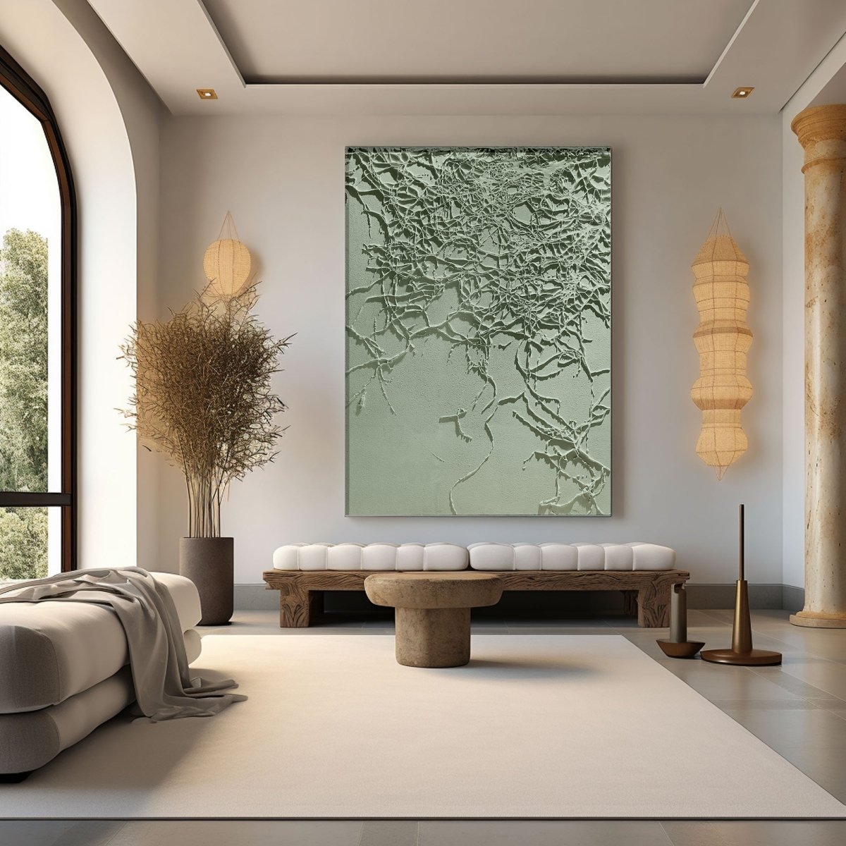 Wabi Sabi Wall Art HBV318 - royalbrushart