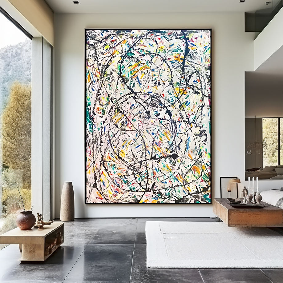 Jackson Pollock Painting #RAB863