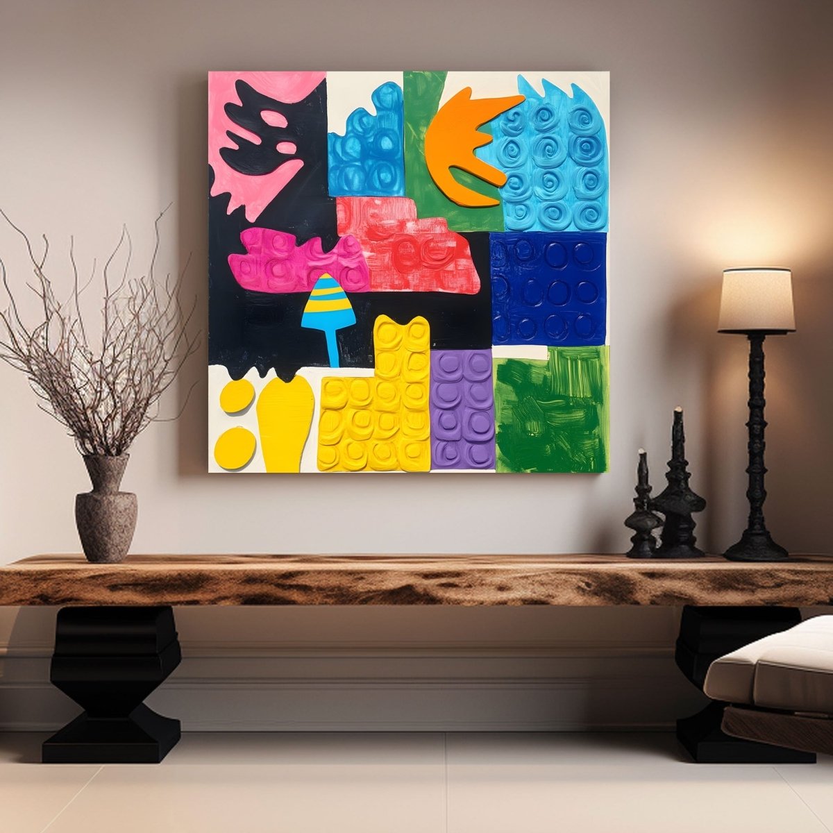 Colorful Painting RAB578 - royalbrushart